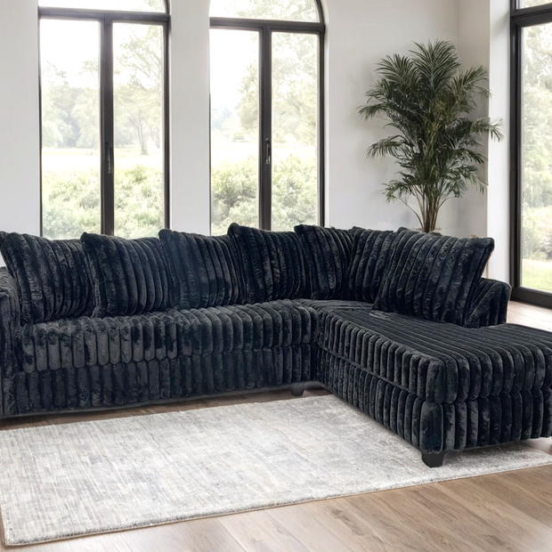 510 Black Sectional