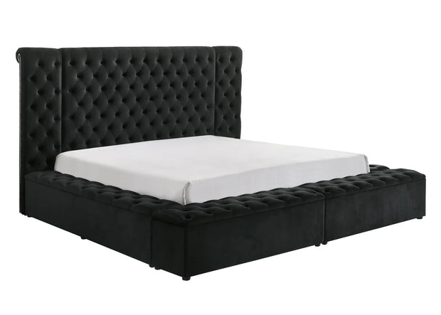 5203BK LILIANA BLACK BED