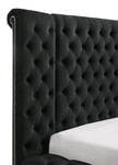 5203BK LILIANA BLACK BED