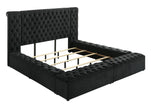 5203BK LILIANA BLACK BED