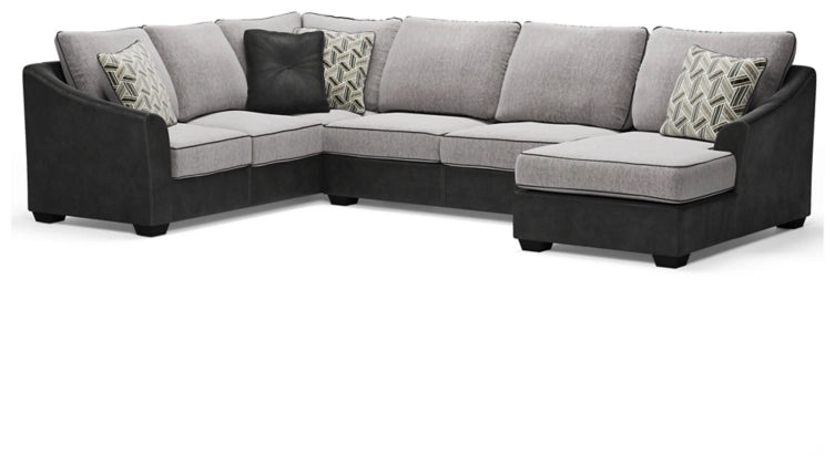 Ashley 55003 Bilgray Pewter Sectional