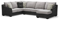 Ashley 55003 Bilgray Pewter Sectional