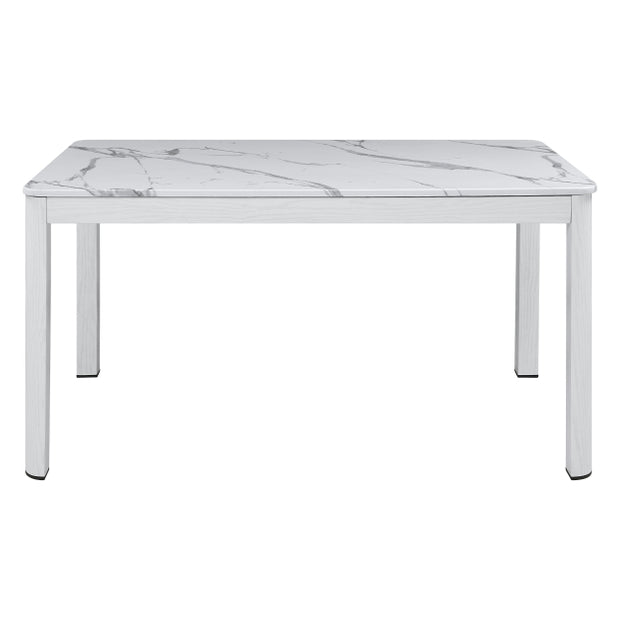 5918BES Hollis White Dining Set