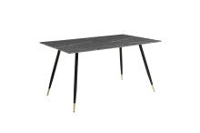 5921 Clemente Black Dining  Set
