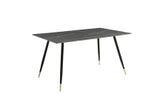 5921 Clemente Black Dining  Set
