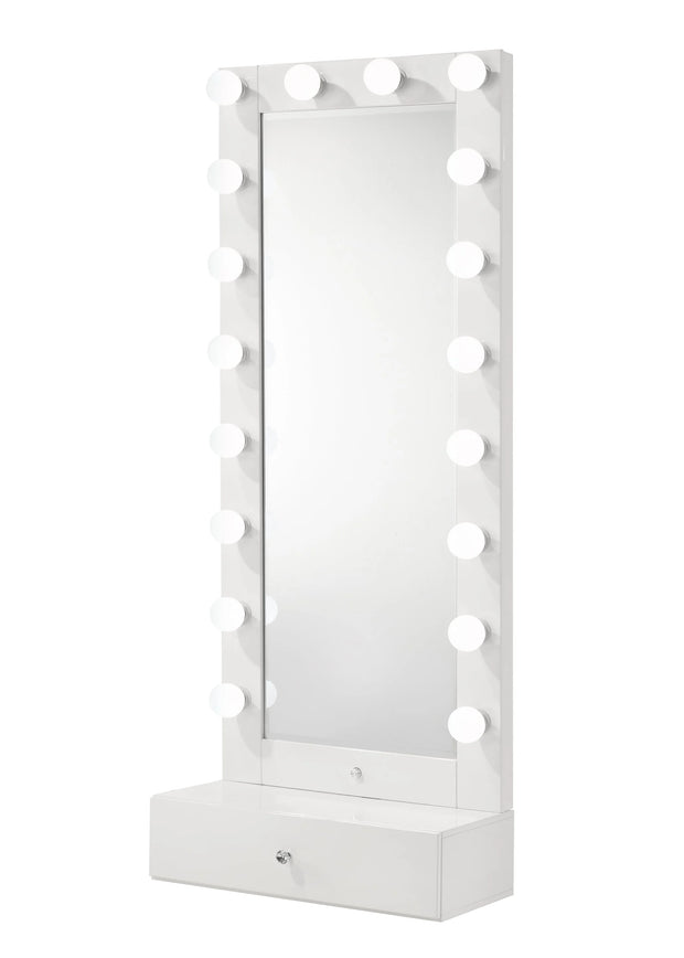 B4852WH-DB-SET LUXO TALL LIGHTED VANITY W/DRAWER