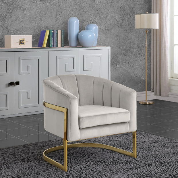 Carter Velvet Accent Chair
