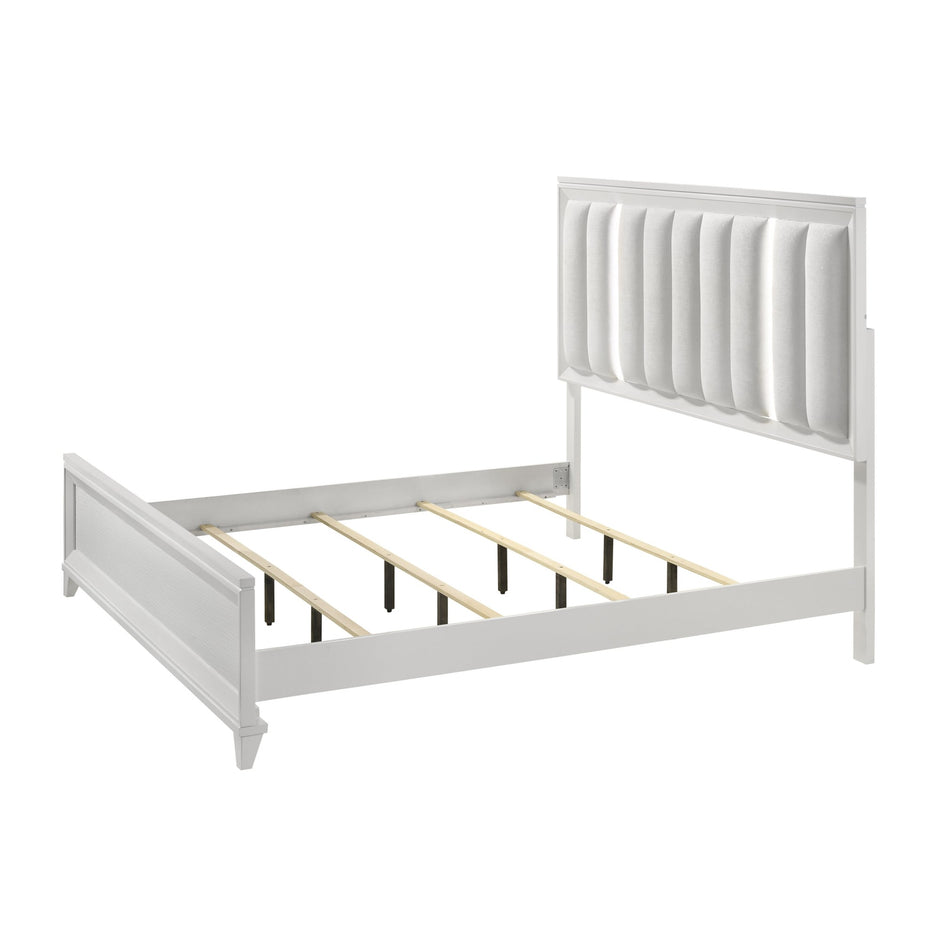 B7300 CRESSIDA WHITE BED