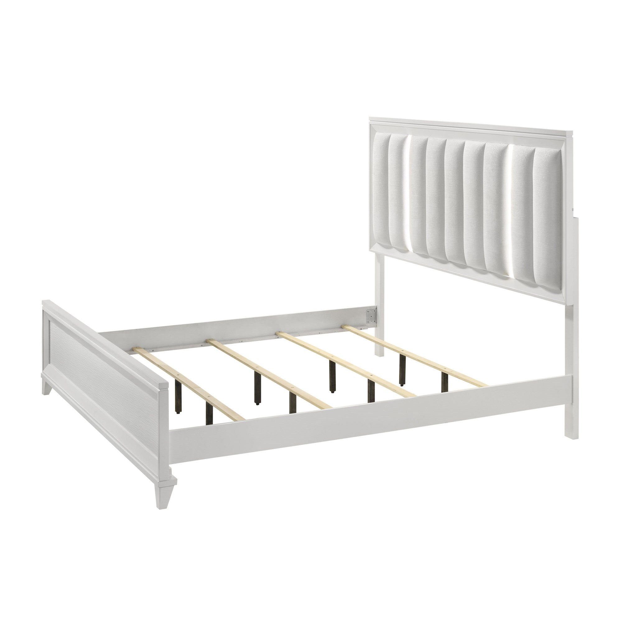 B7300 CRESSIDA WHITE BED