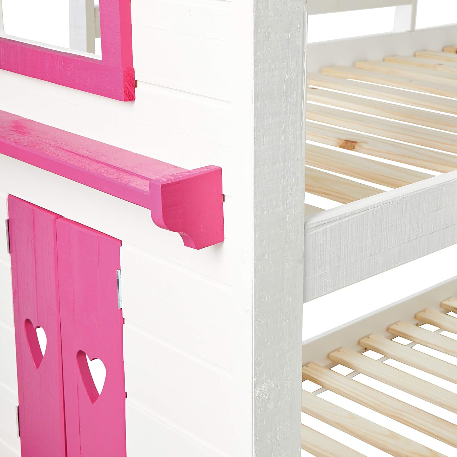 1570-TTWP_1575-TP Twin/Twin Sweetheart Tent BunkBed