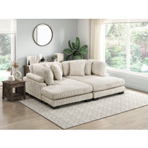 8555 2-Piece Chaise Lounge Sofa