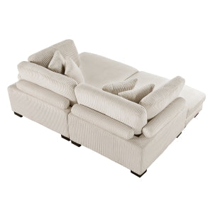 8555 2-Piece Chaise Lounge Sofa