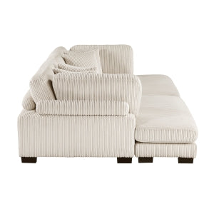 8555 2-Piece Chaise Lounge Sofa