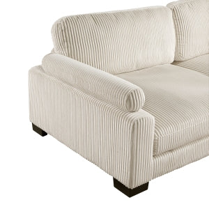 8555 4-Piece Modular Sectional with Ottoman