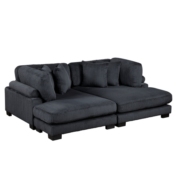 8555 2-Piece Chaise Lounge Sofa