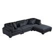 8555 4-Piece Modular Sectional with Ottoman