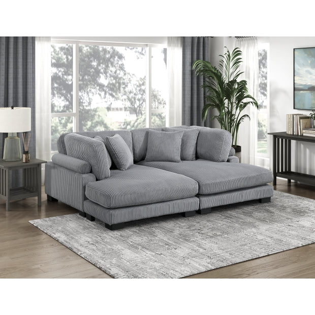 8555 2-Piece Chaise Lounge Sofa
