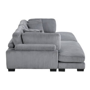 8555 2-Piece Chaise Lounge Sofa