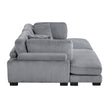8555 2-Piece Chaise Lounge Sofa