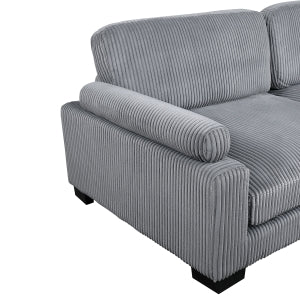 8555 4-Piece Modular Sectional with Ottoman
