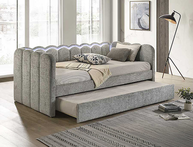 5328LG LIGHT GREY MELODY DAYBED