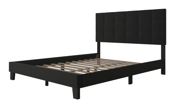 930 Black Platform Bed