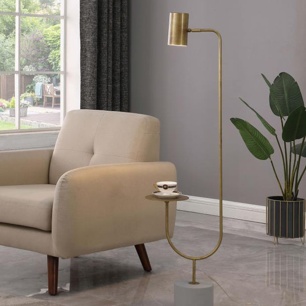 923309 Jodie Bass Floor Lamp Side Table