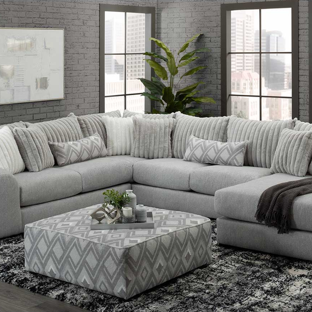 938 Venus Grey Sectional