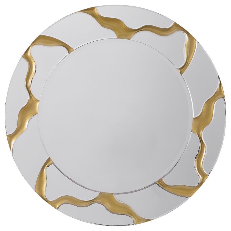 Dorinda Wall Mirror Gold