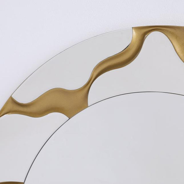 Dorinda Wall Mirror Gold