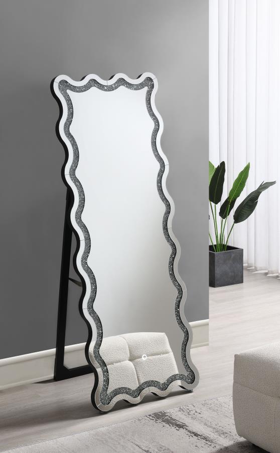 Brixey LED Lighting Standing Floor Mirror