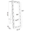 Geometric Frame Standing Mirror