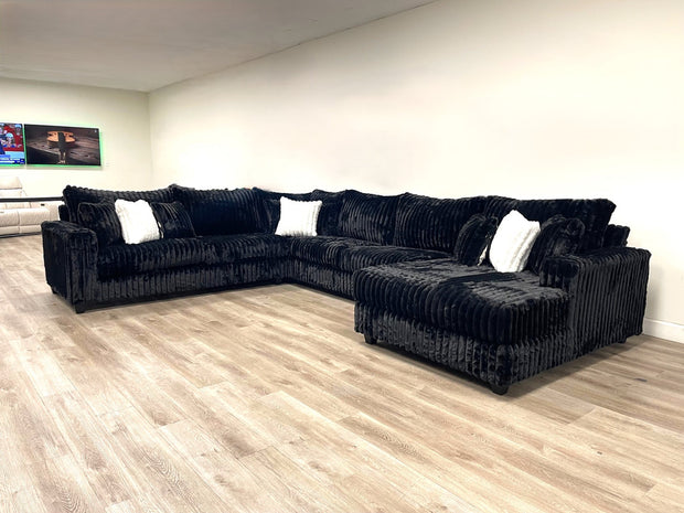 9900 Black Sectional