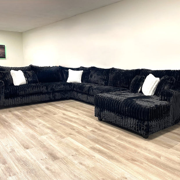 9900 Black Sectional