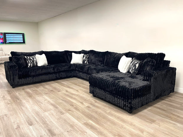 9900 Black Sectional