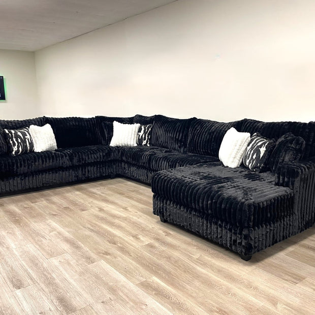 9900 Black Sectional