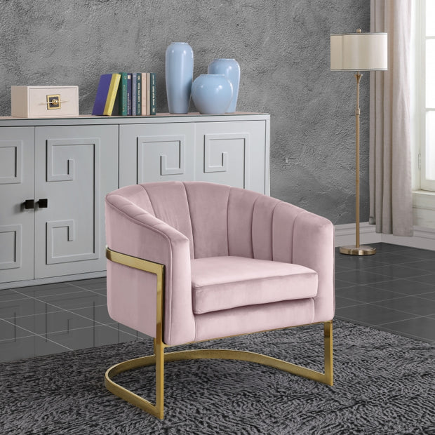 Carter Velvet Accent Chair