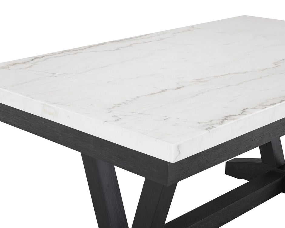 1319 VANCE FAUX TBL/WING DINING SET