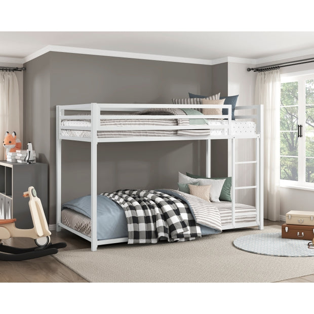 B2010WH-1 Twin/Twin White BunkBed