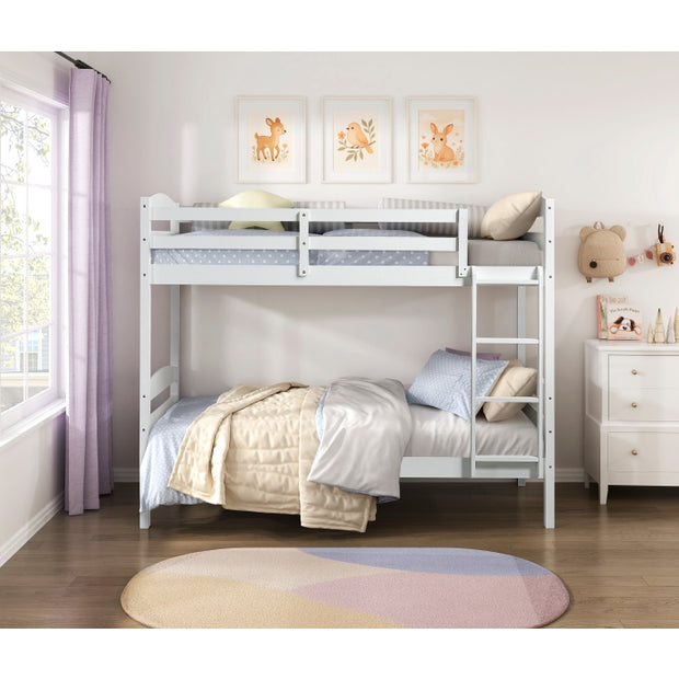B2022WH-1 Twin/Twin Bunk Bed