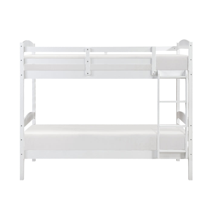 B2022WH-1 Twin/Twin Bunk Bed