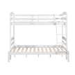 B2022WHTF-1 Twin/Full Bunk Bed