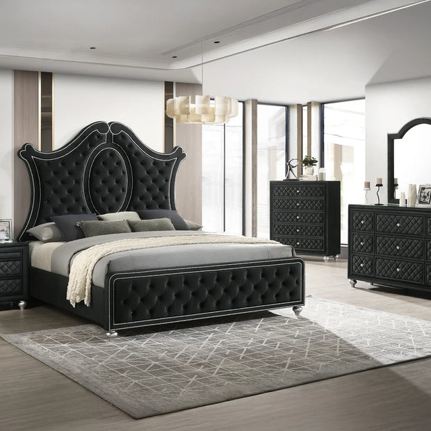 B2180 CAMEO PANEL BEDROOM SET