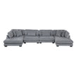 8555 4-PIECE MODULAR SECTIONAL WITH REVERSIBLE CHAISE