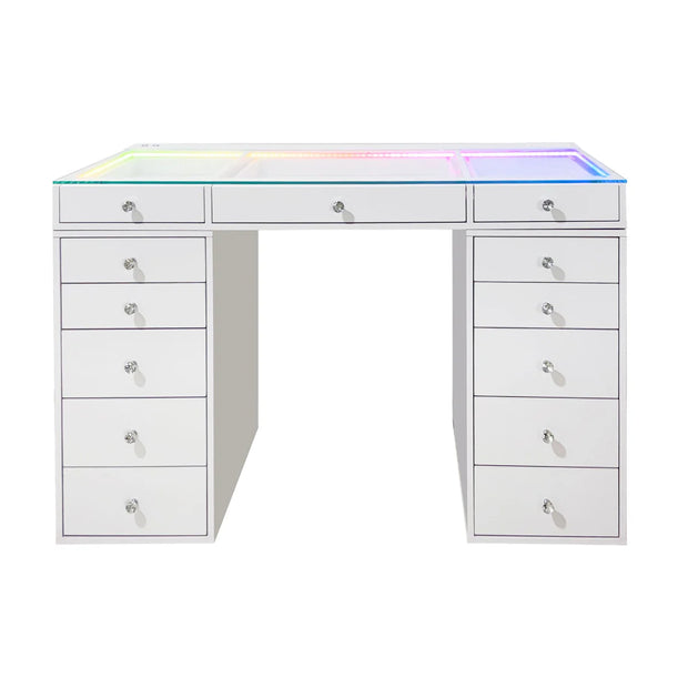 SlayStation Lumina Plus 2.0 Vanity Table w/ RGB Light