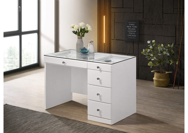 B4851WHSET MORGAN VANITY SET
