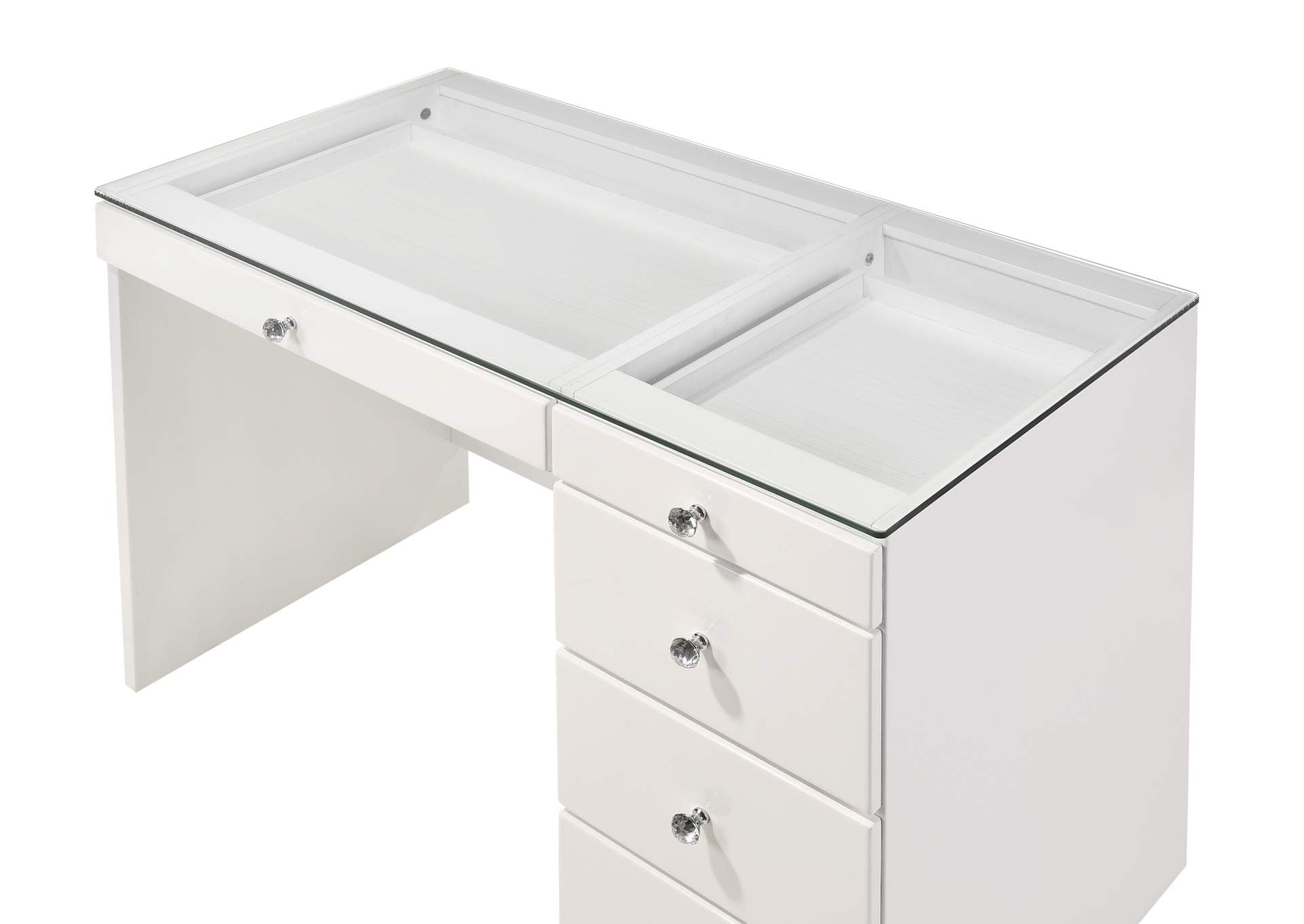 B4851WHSET MORGAN VANITY SET