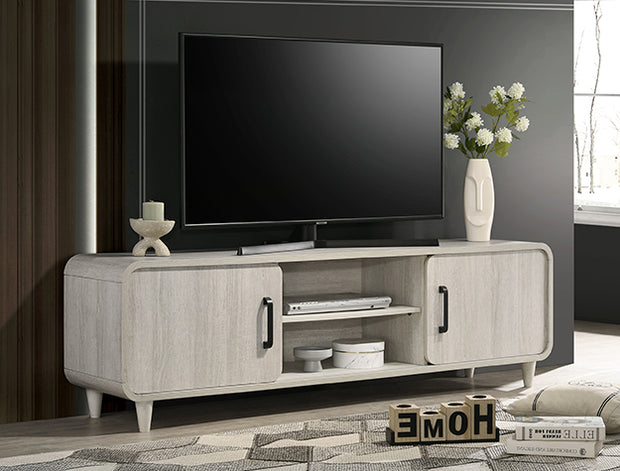 B4900-9 NYOMI WHITE TV STAND