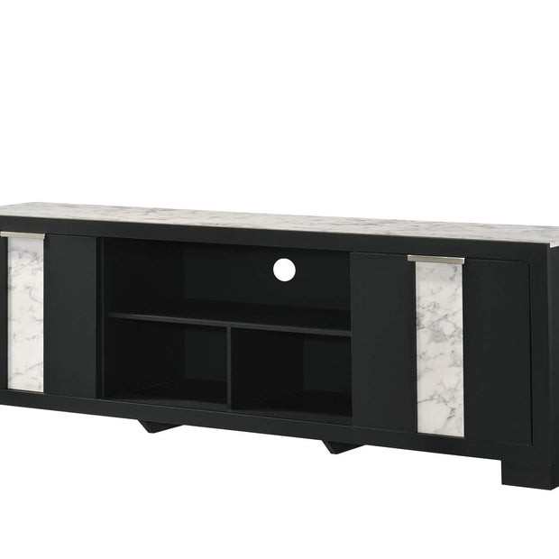 B6835-9 RANGLEY BLACK TV STAND