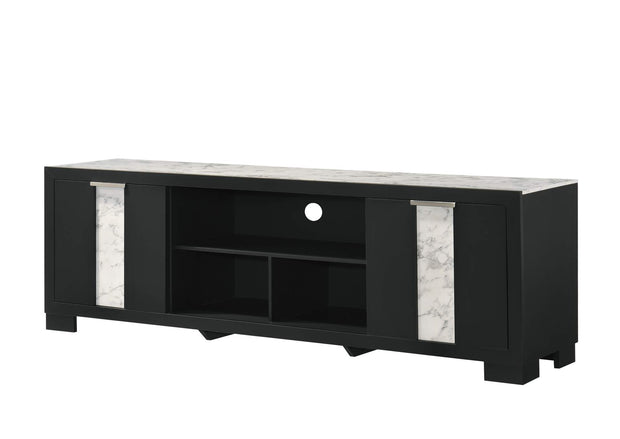 B6835-9 RANGLEY BLACK TV STAND